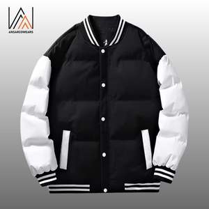 Chaquetas Acolchadas Unisex con Cuello Alto, Bordado Personalizado con Logotipo, Impermeables, Transpirables, Ecológicas, con Diseño de Parches, Venta al Por Mayor - Product Image 4