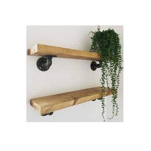 Estante decorativo de pared Interior para el hogar, superventas, para almacenamiento y organización en el hogar, estantes de madera, estante de pared para maceta - Product Image 3