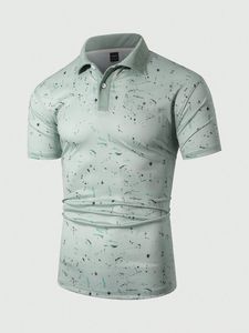 2024 nouveauté hommes Vintage Polo T-Shirts 100% coton doux Premium nouvelle mode pour hommes - Product Image 2