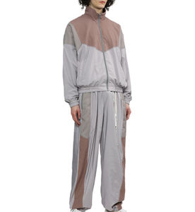 ชุดวอร์มเซตเสื้อกันลมสำหรับผู้ชายชุดวอร์มผ้าไนลอนแบบรูดซิปสำหรับใส่วิ่งชุดวอร์มสำหรับฤดูร้อน - Product Image 6