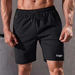 Custom <b>Men's</b> Quick Dry Polyester Spandex <b>Shorts</b> <b>Men's</b> Gym <b>Zipper</b> <b>Pockets</b> Drawstring Sports <b>Shorts</b> - Product Image 5