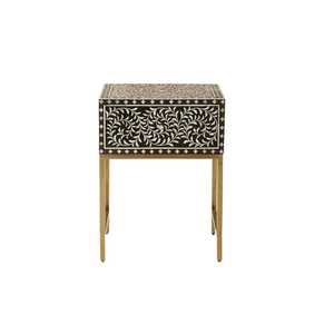 ตู้ลิ้นชักฝังกระดูกทำด้วยมือสุดหรูโต๊ะเก็บของสไตล์ยุโรปสำหรับตกแต่งบ้านและอพาร์ตเมนต์ - Product Image 1