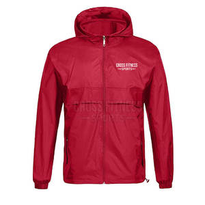 Coupe-vent confortable Veste pour homme Couleur personnalisée Veste coupe-vent pour homme Veste de haute qualité à vendre - Product Image 1