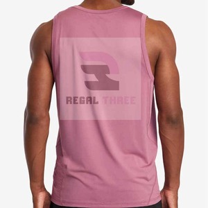 Débardeurs de sport pour hommes de haute qualité, respirants, écologiques, décontractés, en polyester/coton - Product Image 3