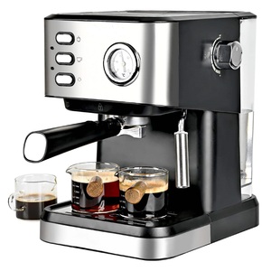 เครื่องชงกาแฟเอสเพรสโซกึ่งอัตโนมัติคุณภาพสูง 1050 วัตต์ ความจุ 1.5 ลิตร สำหรับใช้ในบ้าน สำนักงาน ร้านอาหาร และร้านกาแฟ - Product Image 1