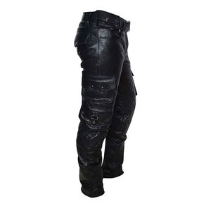 Pantalones Cargo Casuales de Cuero Profesional, Transpirables, Ligeros, para Correr, Personalizables, Precio al por Mayor, Mejor Precio - Product Image 3