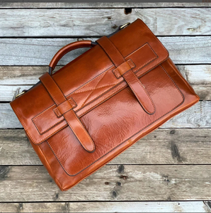 Trendy <b>Leather</b> <b>Briefcase</b>,Brown <b>Leather</b> <b>Briefcase</b>, Men <b>Leather</b> <b>Briefcase</b>, Laptop Bag Gifts for Him <b>Leather</b> <b>Briefcase</b> Man - Product Image 1