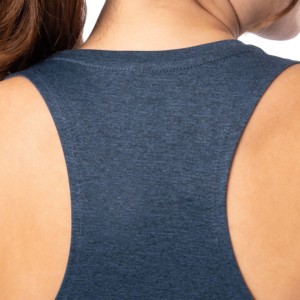 เสื้อกล้ามระบายอากาศได้ดีผ้าคอตตอนพิมพ์ลายตามสั่งได้เป็นมิตรกับสิ่งแวดล้อม - Product Image 3