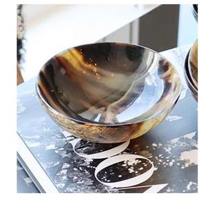 Cuenco para servir de cuerno de búfalo hecho a mano, Ideal para ensaladas, Decoración de mesa de comedor, cuenco para cuerno de uso de boda - Product Image 3