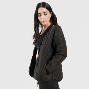 Autumn Quilted Steller Jacket in Black - Product Image 3