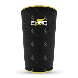 Manchons de coude en néoprène en gros, garantissant une adhérence légère et robuste, protection avancée pour la salle de sport, l'entraînement sportif, réglables - Product Image 2