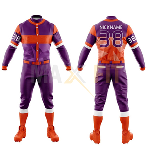 Ropa deportiva, kit de uniformes de béisbol de diseño personalizado 2025, uniformes de béisbol de alta calidad de diseño superior personalizados - Product Image 1