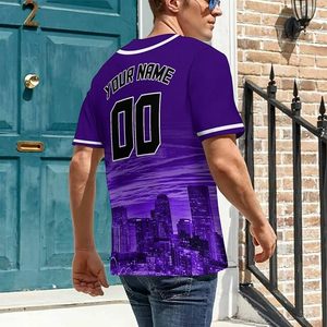 Prix de gros d'usine Meilleures ventes Maillot de baseball américain pour homme Maillot de baseball personnalisé par sublimation Nom de l'équipe - Product Image 3
