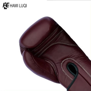 Precisionpro ถุงมือชกมวยมืออาชีพปรับแต่งได้ปรับแต่งได้หนัง PU แท้สำหรับการฝึกมวยไทยโลโก้เฉพาะบุคคล - Product Image 6