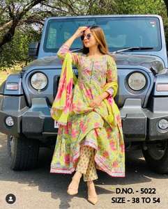 New Beautiful Heavy Rayon <b>3</b> <b>Piece</b> <b>Suit</b> - Product Image 2