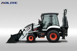 حفار خلفي صغير صيني من AOLITE بشهادة CE EURO 5 EPA4، حفار وجرافة أمامية صغيرة، حفار خلفي ALT - Product Image 2