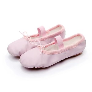 Nuovo all'ingrosso alla moda pieghevole a buon mercato pelle PU Ballet scarpe da ballo - Product Image 6