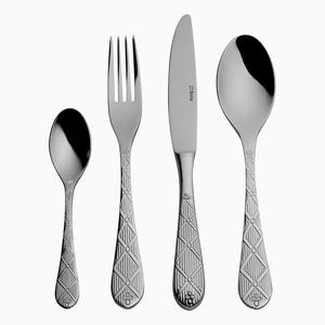 Juego de Cubiertos de Acero Inoxidable Plateado Duradero, Diseño Clásico con Mango de Diseño, para Uso Diario en la Cocina - Product Image 2