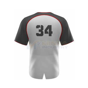 Uniforme de baseball personnalisé avec logo, léger, surdimensionné, prix bas, uniforme de baseball unisexe - Product Image 6