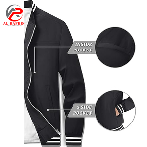 Mode Vestes Qualité Doublure Personnalisé Chenille Patchs Letterman College Hommes Bomber Baseball Coupe-Vent Laine Varsity Veste - Product Image 4
