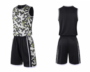 Vente en gros de vêtements de sport, gilet de sport avec logo personnalisé, uniformes de basket-ball imprimés avec technique de sublimation et design uni - Product Image 3