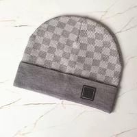 Bonnets imperméables de luxe pour hommes et femmes, chapeaux d'hiver chauds, casquettes, logo personnalisé, couvre-chefs de créateur à la mode pour les affaires