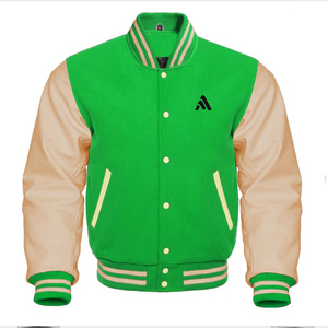Vestes universitaires en gros, veste de baseball unisexe personnalisée, veste décontractée pour homme, coton uni, veste de sport d'hiver par Antique Fashion - Product Image 3