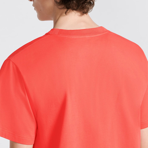 เสื้อยืดสำหรับผู้ชายผ้าคอตตอน100% แห้งเร็วเปิดไหล่รับซัมเมอร์บริการ OEM เสื้อถัก - Product Image 4