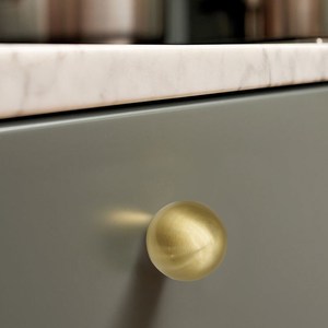 Mini ball brass cabinet knobs <b>pulls</b> drawer <b>for</b> <b>home</b> dresser door cabinet furniture decorative kitchen wardrobe handle knobs 2024 - Product Image 5