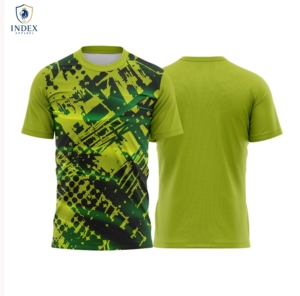 เสื้อฟุตบอลผู้ชาย Index Apparel ลายเรขาคณิตแบบ Sublimated คอกลม แขนสั้น ระบายเหงื่อได้ดี ทรงพอดีตัว - Product Image 1