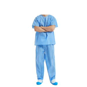 Combinaison de travail d'hôpital unisexe en coton 100% personnalisée, respirante, confortable, de qualité supérieure - Product Image 1