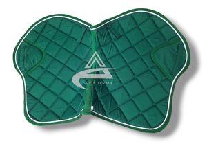 Equestrian Horse Saddle Cloth Anti-Shrink Eco-friendly QUICK DRY Breathable Comfortable Cotton <b>Fabric</b> Horse Saddle Pad - Product Image 4