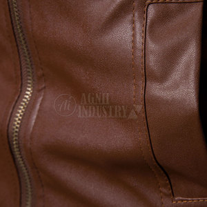 แจ็คเก็ตหนังผู้ชายฤดูหนาว ดีไซน์ล่าสุด ราคาสมเหตุสมผล คุณภาพพรีเมียม ขายดีที่สุด ดีไซน์แบบติดกระดุมหน้า เป็นมิตรกับสิ่งแวดล้อม ระบายอากาศได้ดี - Product Image 5