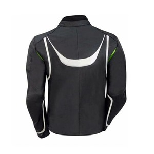 Combinaison de moto unisexe en cuir véritable de haute qualité, coupe-vent, respirante, grande taille, deux pièces, veste et pantalon pour la course automobile - Product Image 1
