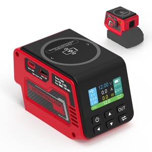 Regolatore di tensione da 300 W compatibile con batteria Milwaukee da 18 V (batteria non inclusa) Uscita CC regolabile da 2-30 V - Product Image 1