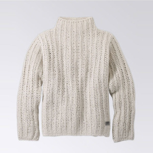 Suéter de Hombre de Punto, Cuello Alto, Manga Larga, 100% Algodón, Invierno, Servicio OEM ODM, Logotipo Personalizado, Diseño de Diseñador - Product Image 1