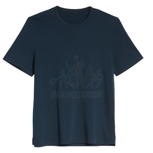 Concevoir Votre Propre Logo Impression 100% Coton Tee Shirt Personnalisé Col Rond Streetwear Hommes T Shirt - Product Image 4