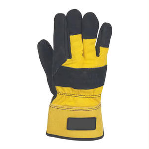 Gants de pompier en cuir durable Gants résistants au feu avec bande réfléchissante Gants de travail résistants au feu - Product Image 2