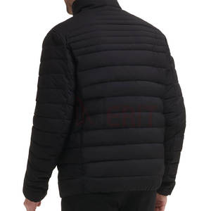 Meilleur matériau 2025 vestes bouffantes pour hommes vêtements d'hiver décontractés à capuche de haute qualité vente en ligne avec marque privée - Product Image 2