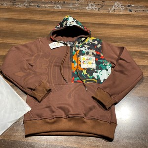 Sweat-shirt à capuche zippé 1/4 pour homme, 100 % coton, logo personnalisé, vente en gros, style court pour la saison hivernale, sweat-shirt pour femme - Product Image 5