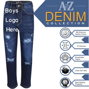 Directo de fábrica razonable niños pantalones vaqueros de mezclilla al por mayor OEM tipo de suministro de alta calidad sostenible niños Denim de BD