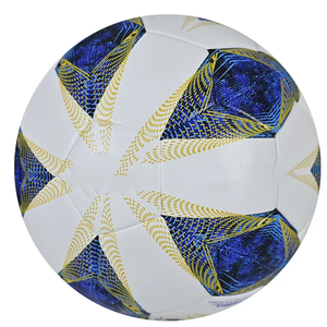 ลูกบอลยางกันความร้อน2024ลามิเนต PU สำหรับมืออาชีพลูกบอลฟุตบอลยุโรปมีทุกขนาด - Product Image 3