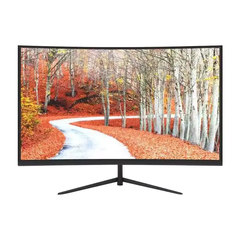 Pc 24 inch LED Monitor 144hz 165 HD 2K 4K Computer Display Gaming Led Curved Screen Monitor