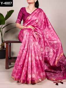 เสื้อผ้าพื้นเมืองอินเดียผ้าแจ็คการ์ดพิมพ์ลายปาโตลาสำหรับผู้หญิงชุดเสื้อผ้าสำหรับใส่ทำงานทอจากซารี - Product Image 2