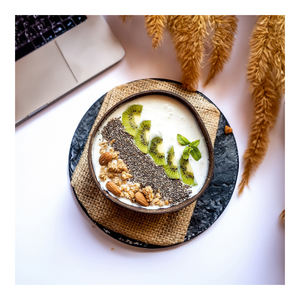 Cuencos de coco de laca natural artesanal de Vietnam, cuenco con incrustaciones de cáscara de huevo y madre de perla, cuenco de Laca-TL2010 - Product Image 1