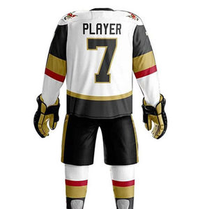 Nouvelle arrivée uniforme de hockey sur glace ensembles de maillot et pantalon de sublimation personnalisés prix de gros uniforme de hockey sur glace - Product Image 6