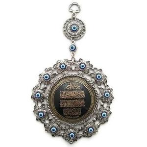 CRISTAL EVIL EYES WALL ORNAMENT 12X22 cm Decoración de acento de pared intrigante - Product Image 5
