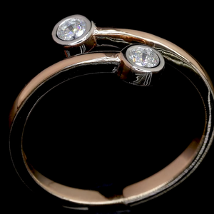 European and American Style 18K Gold CVD <b>Diamond</b> <b>Ring</b> Simple and Generous Fashion Female <b>Ring</b> with IGI Certificate - Product Image 3