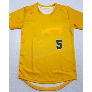Pakistán hizo diseño poliéster 2025 alta calidad media manga hombres deportes desgaste béisbol Jersey - Product Image 1