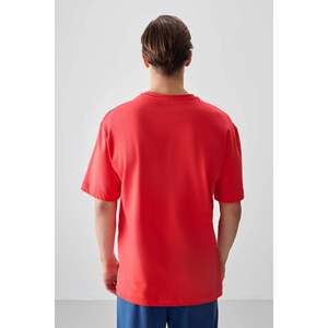 Tommylife เสื้อยืดคอกลมสำหรับผู้ชายพิมพ์ลายขนาดใหญ่88358 Fiesta-Fiesta - Product Image 5